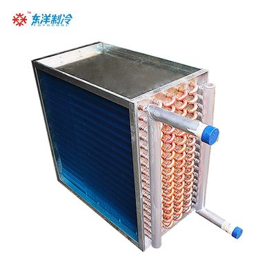 Intercâmbio de calor de tubo comercial de nadadeira 220V / 380V Intercâmbio de calor de tipo nadadeira Sistema único Refrigerador do medidor
