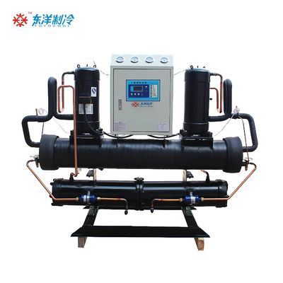 Chiller de tipo aberto de 30 HP 380V / 220V Chiller de alta eficiência utilizado na produção industrial